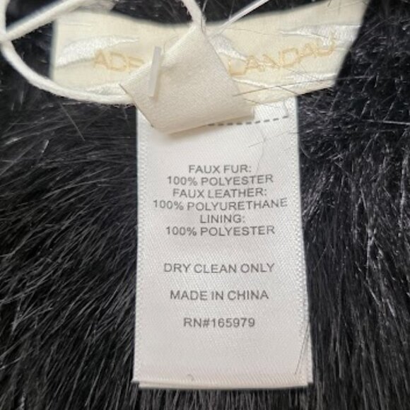 NWT Adrienne Landau Faux Fur Trapper Hat in Black OS - Picture 9 of 12